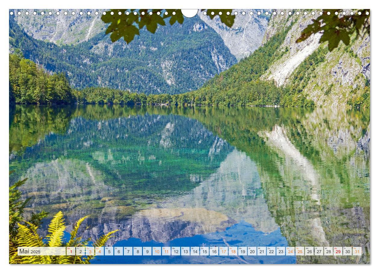 Bild: 9783383975035 | Berchtesgadener Land - Welt der Berge und Seen (Wandkalender 2025...