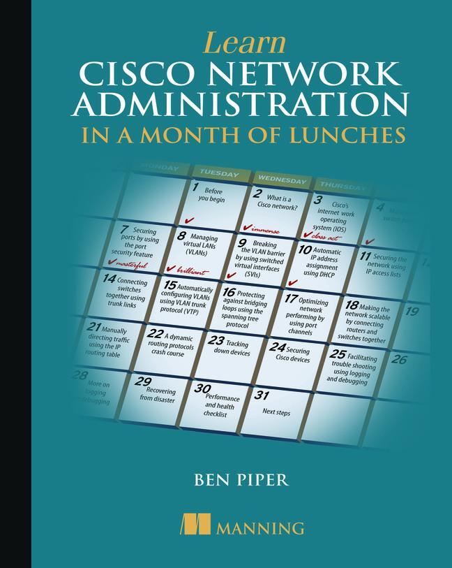 Cover: 9781617293634 | Learn Cisco in a Month of Lunches | Ben Piper | Taschenbuch | Englisch