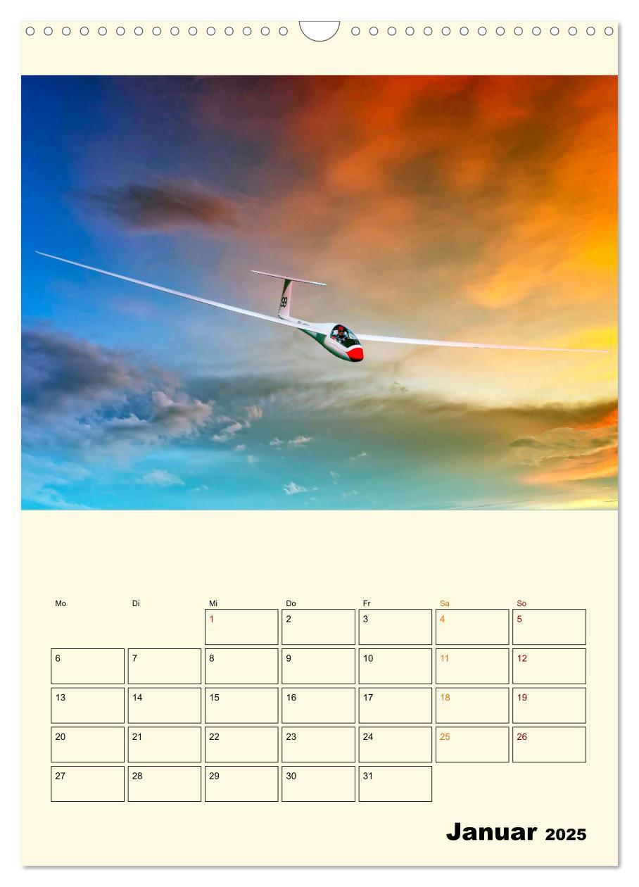 Bild: 9783435904099 | Segelfliegen - dem Himmel ganz nah (Wandkalender 2025 DIN A3 hoch),...