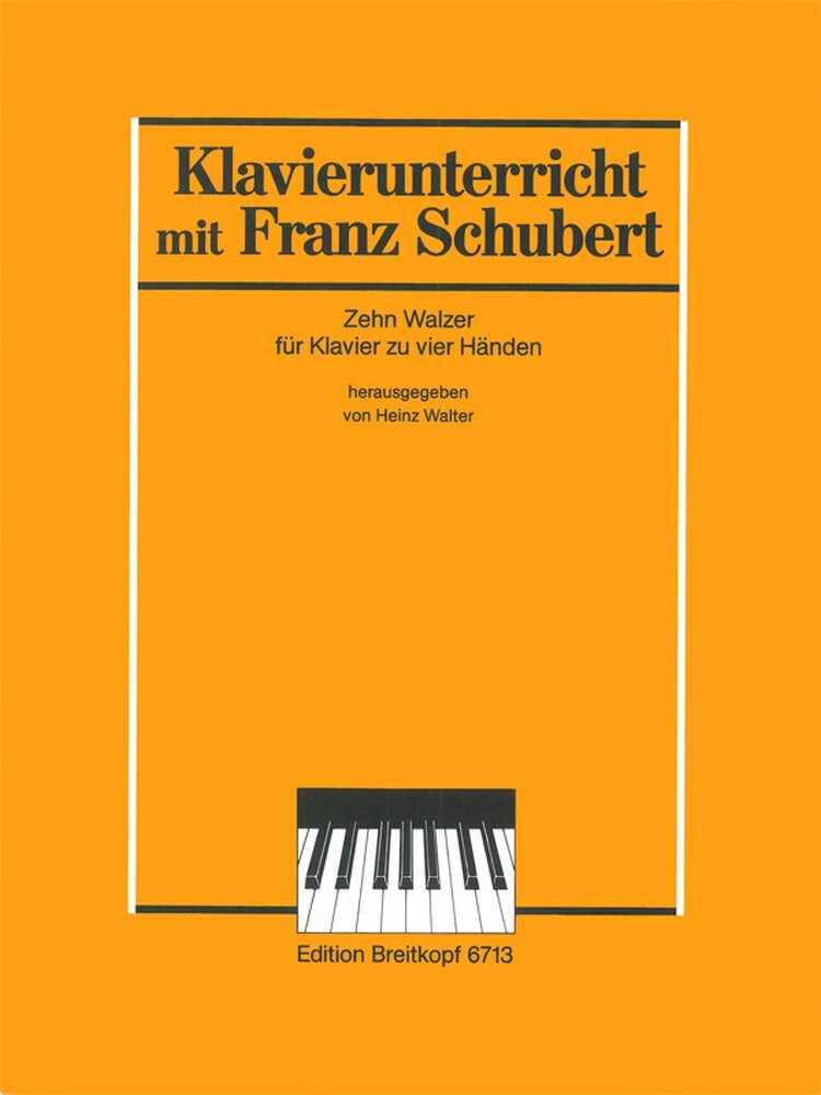 Cover: 9790004169162 | 10 Walzer | Franz Schubert | Buch | Breitkopf &amp; Härtel