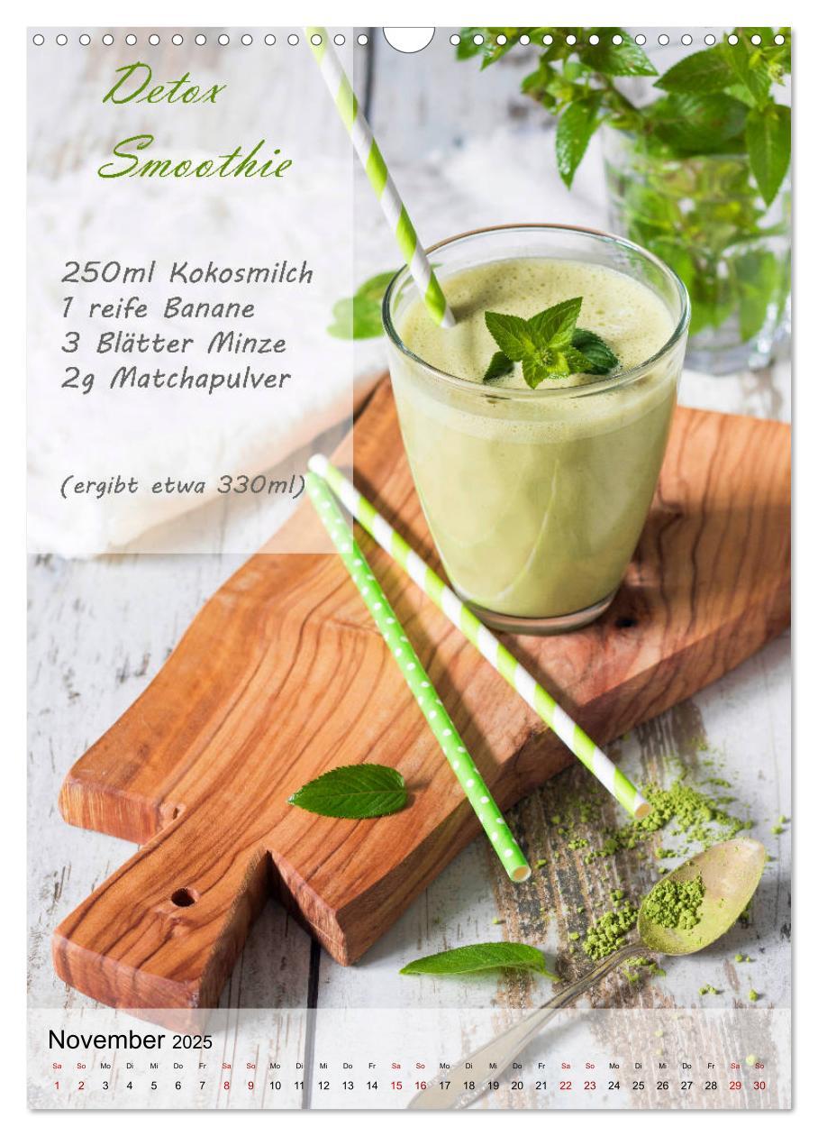 Bild: 9783435985548 | Smoothies zum Selbermachen (Wandkalender 2025 DIN A3 hoch),...