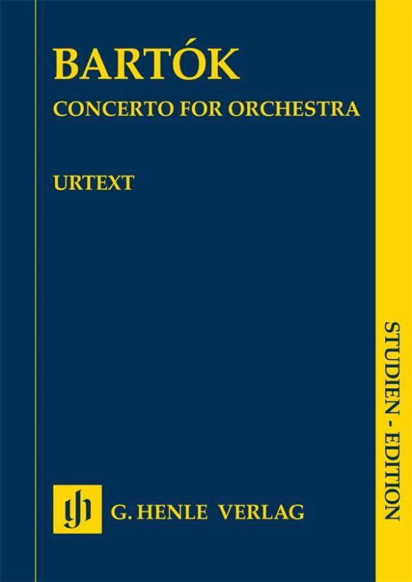 Cover: 9790201870014 | Bartók, Béla - Konzert für Orchester | Besetzung: Werke für Orchester