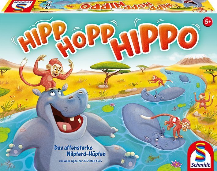 Cover: 4001504405946 | Hipp-Hopp-Hippo (Spiel) | Kinderspiel | Spiel | In Spielebox | Deutsch