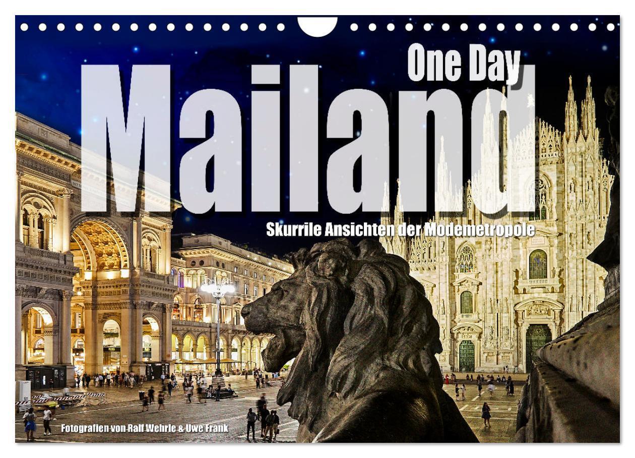 Cover: 9783675707887 | One Day Mailand (Wandkalender 2024 DIN A4 quer), CALVENDO...