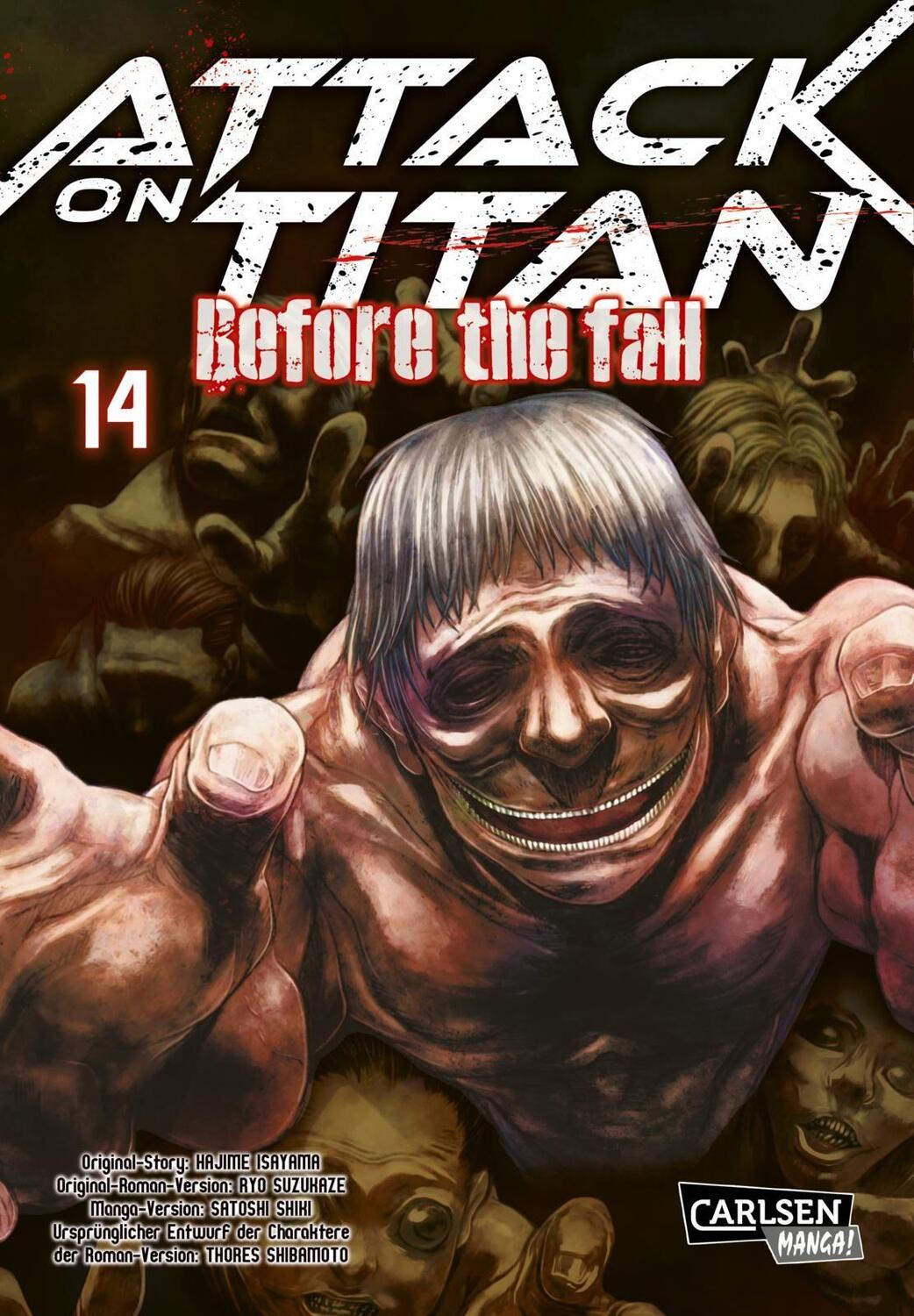 Cover: 9783551746382 | Attack on Titan - Before the Fall 14 | Hajime Isayama (u. a.) | Buch