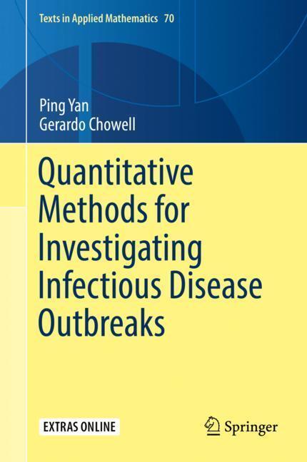 Cover: 9783030219222 | Quantitative Methods for Investigating Infectious Disease Outbreaks