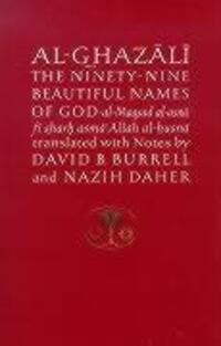 Cover: 9780946621316 | Al-Ghazali on the Ninety-Nine Beautiful Names of God | Al-Ghazali