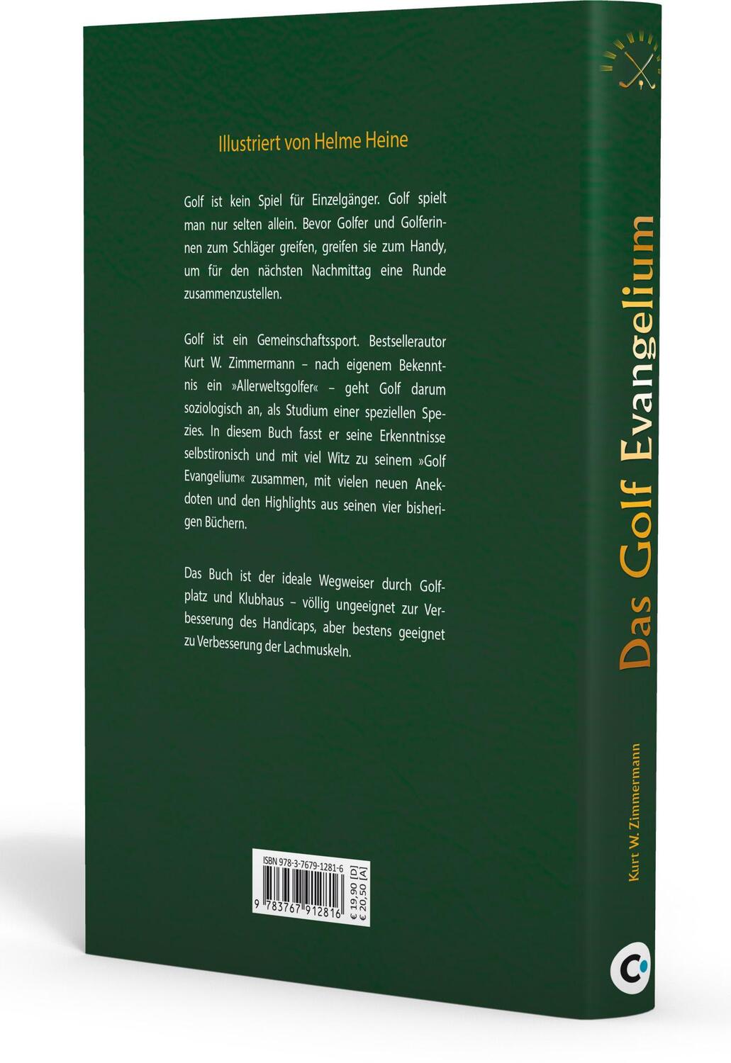 Rückseite: 9783767912816 | Das Golf Evangelium. Die frohe Botschaft eines frohen Spiels | Buch