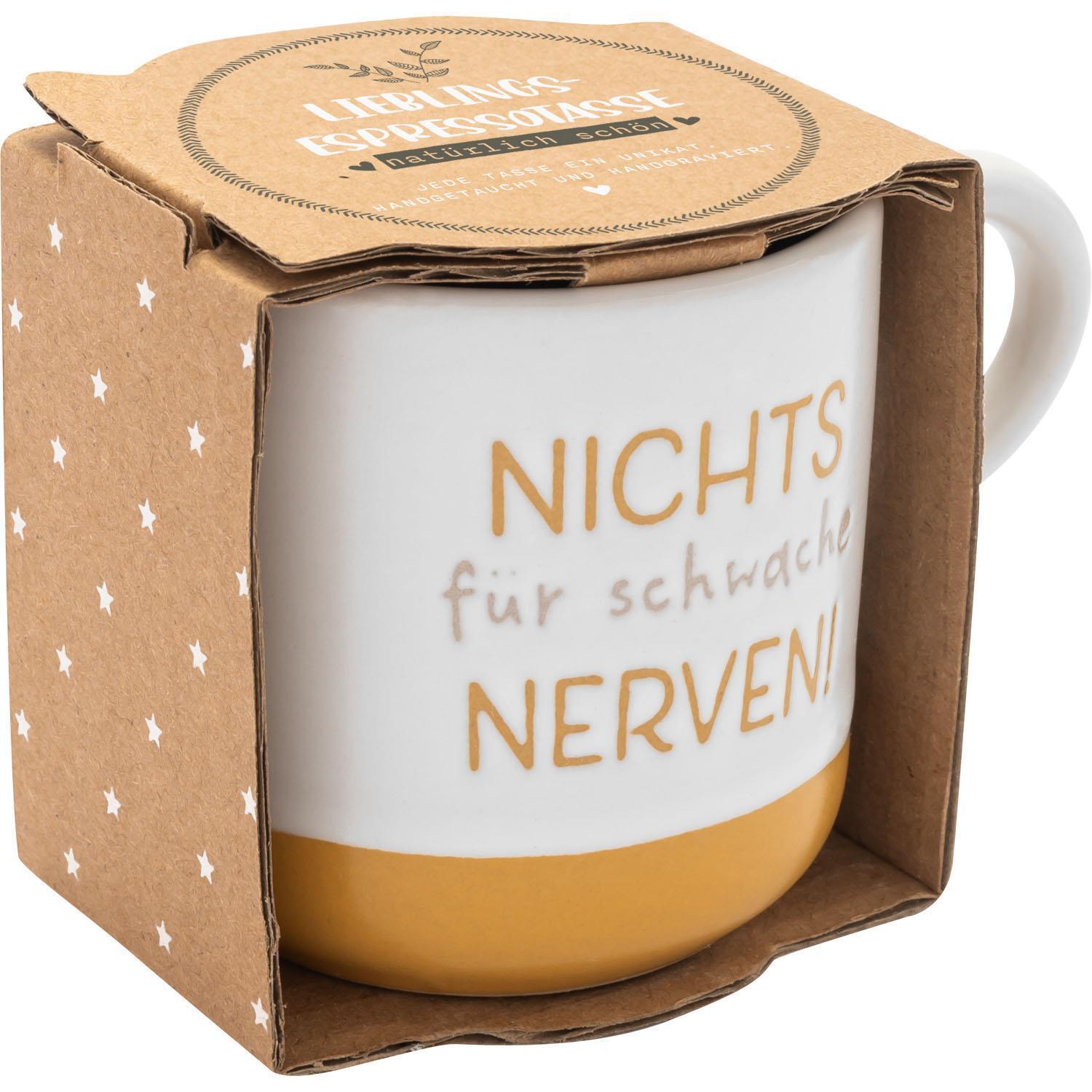 Bild: 4036018739379 | GRUSS &amp; CO Espressotasse Motiv Nerven, 10 cl | Taschenbuch | Deutsch