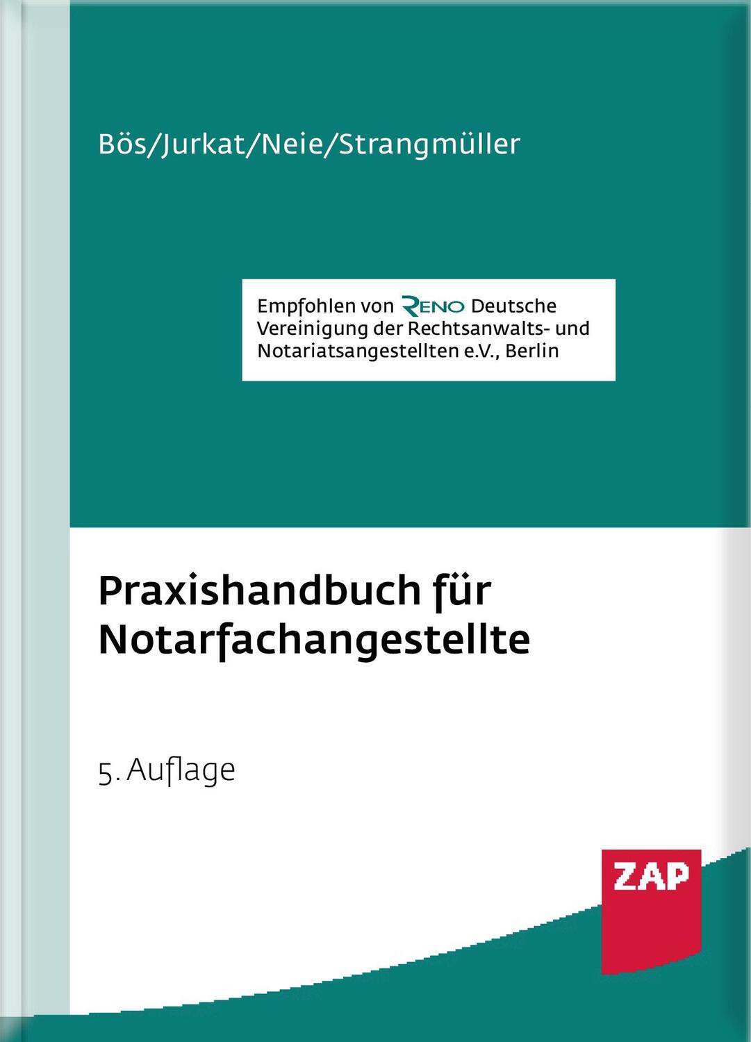 Cover: 9783750800281 | Praxishandbuch für Notarfachangestellte | Bernd Bös (u. a.) | Buch