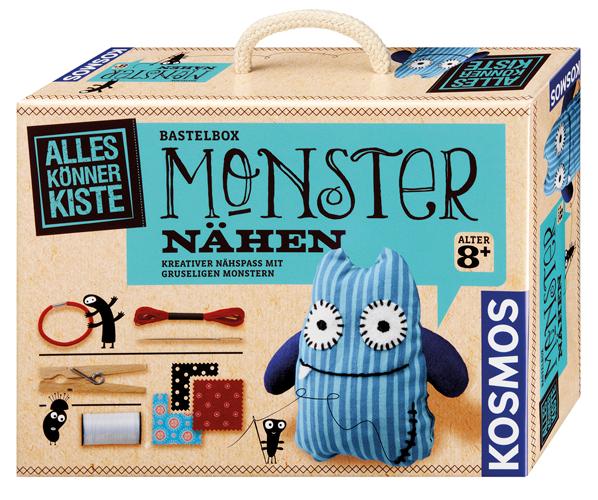 Cover: 4002051604080 | Monster nähen | Kreativer Nähspaß mit gruseligen Monstern | Spiel