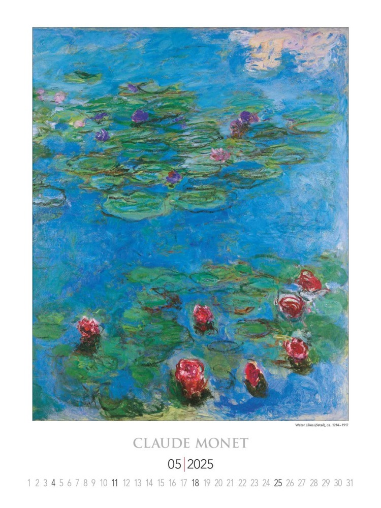 Bild: 4251732344016 | Alpha Edition - Claude Monet 2025 Bildkalender, 42x56cm,...