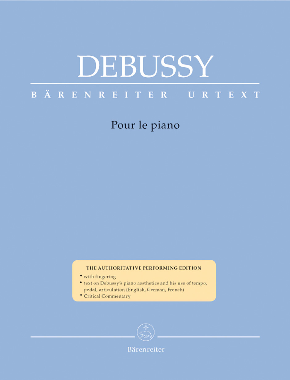 Cover: 9790006532827 | Pour le piano | Claude Debussy | Broschüre | 36 S. | Deutsch | 2007
