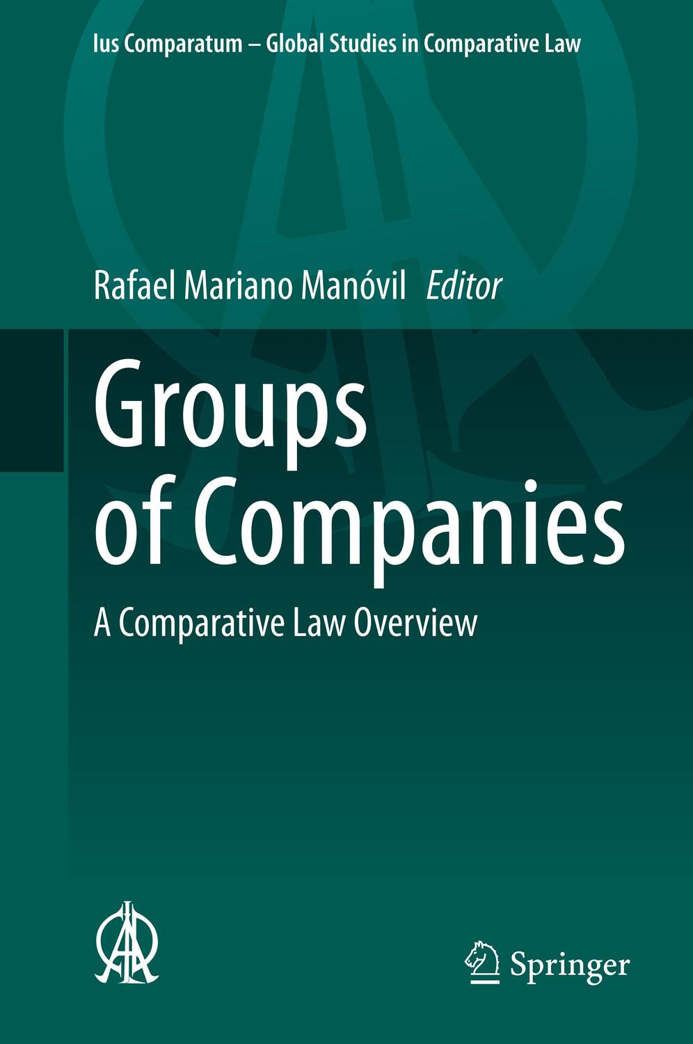 Cover: 9783030366964 | Groups of Companies | A Comparative Law Overview | Manóvil | Buch | vi