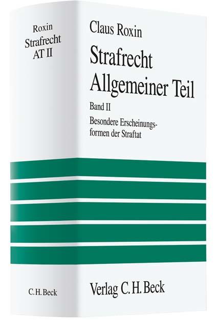 Cover: 9783406438684 | Strafrecht. Allgemeiner Teil 2 | Claus Roxin | Buch | XXXII | Deutsch