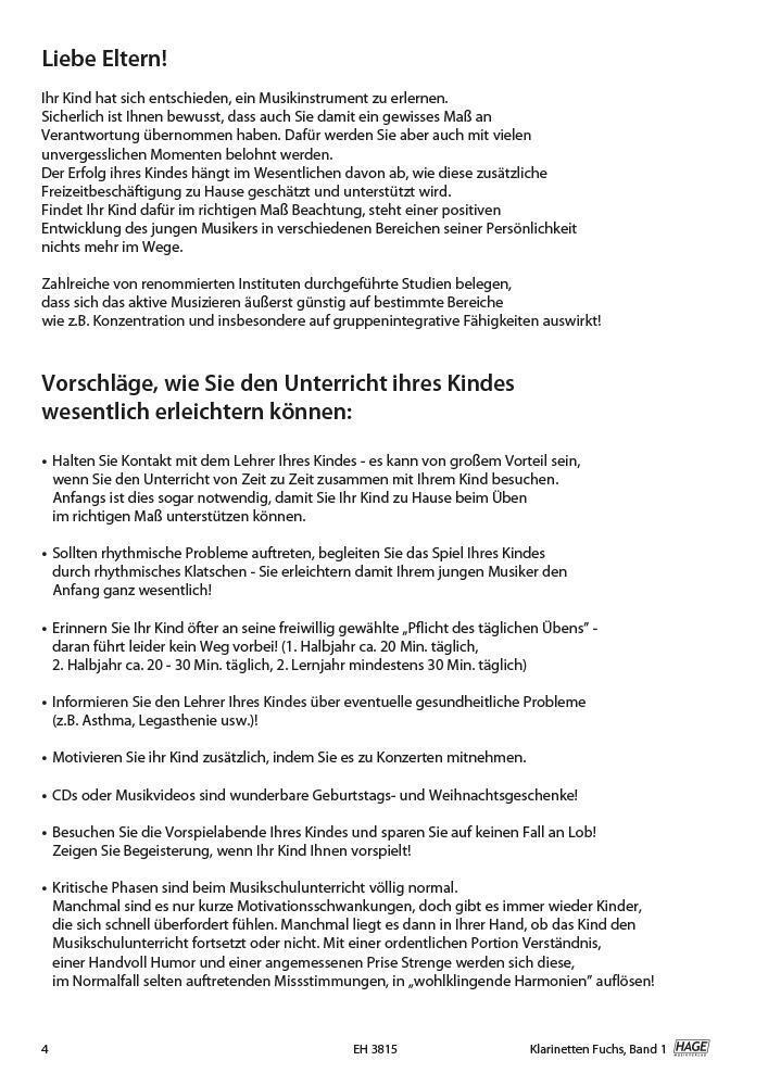 Bild: 9783866263826 | Klarinetten Fuchs Band 1 mit CD | Stefan Dünser (u. a.) | Buch | 2016