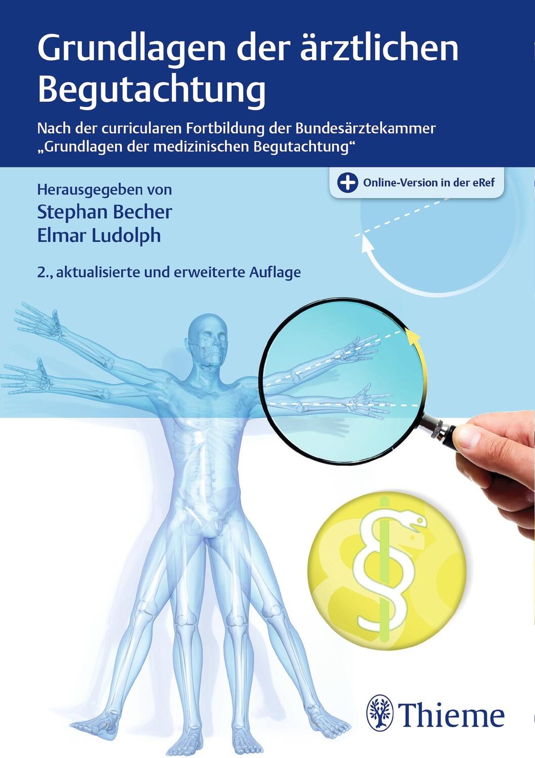 Cover: 9783131457929 | Grundlagen der ärztlichen Begutachtung | Stephan Becher (u. a.) | 2016