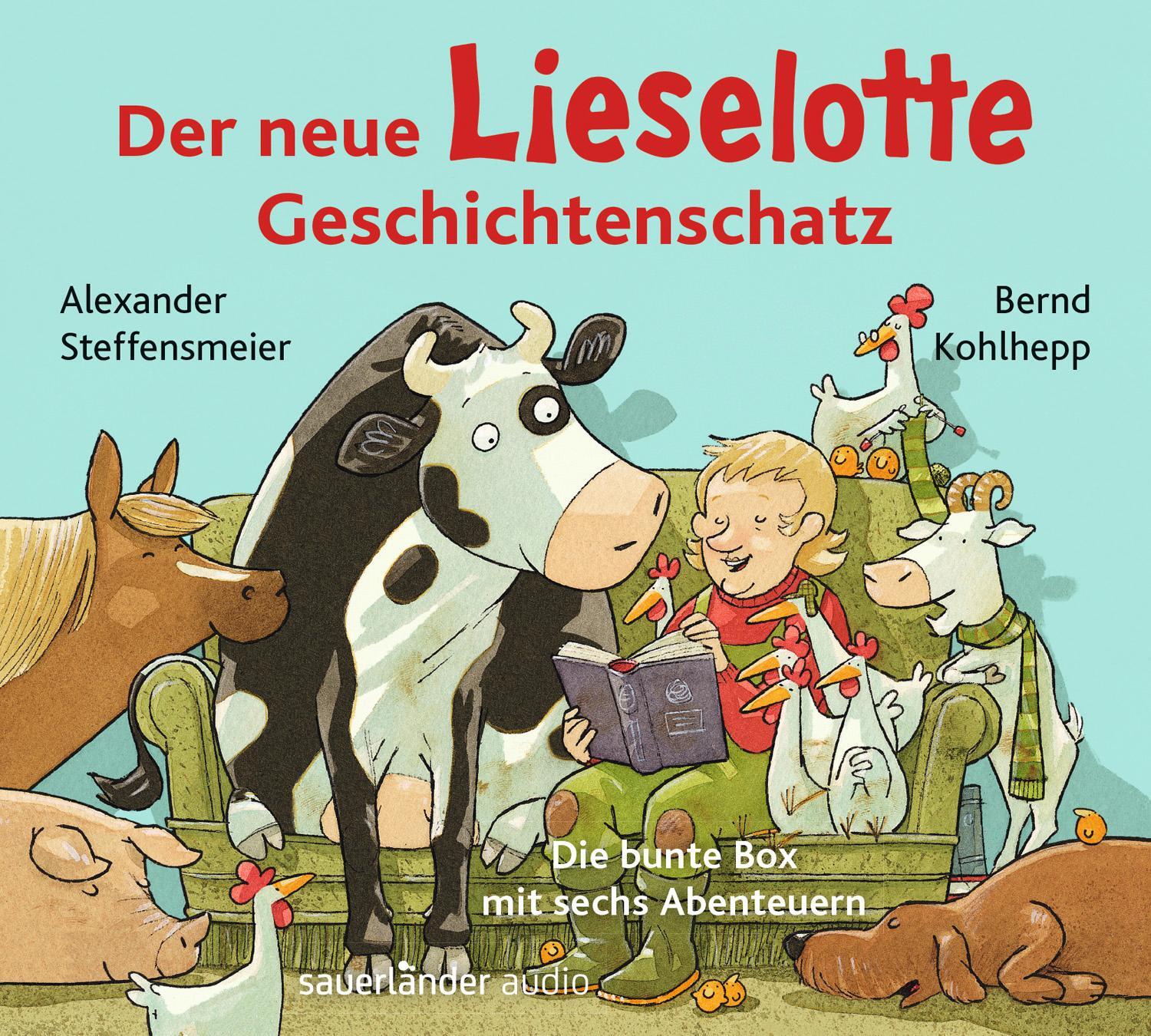 Cover: 9783839849873 | Der neue Lieselotte Geschichtenschatz | Alexander Steffensmeier | CD