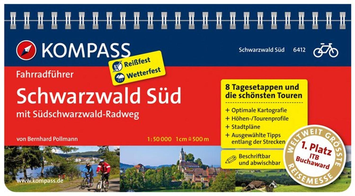Cover: 9783850267632 | Schwarzwald Süd mit Südschwarzwald Radweg | Bernhard Pollmann | Buch