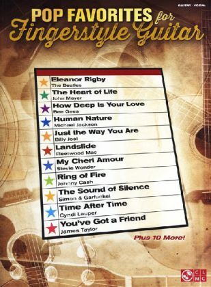 Cover: 9781603784344 | Pop Favorites For Fingerstyle Guitar | Hal Leonard | Taschenbuch