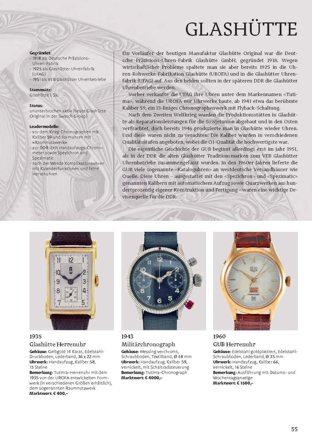 Bild: 9783958433762 | Klassische Armbanduhren | Der große Preisguide | Commertz (u. a.)