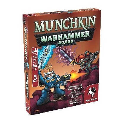 Bild: 4250231718212 | Munchkin Warhammer 40.000 | Spiel | Deutsch | 2019 | Pegasus