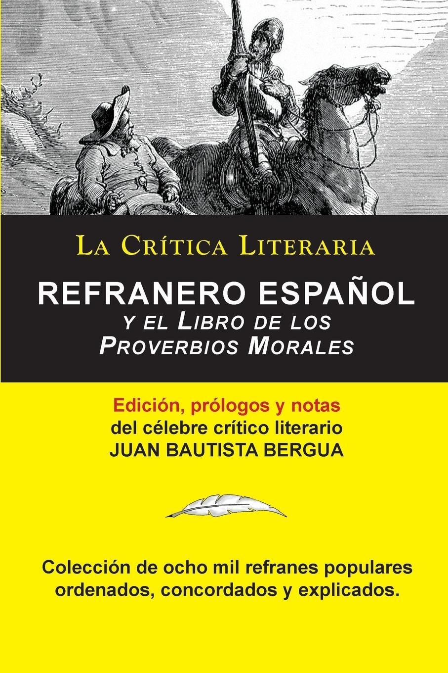 Cover: 9788470839696 | Refranero Español, Juan Bautista Bergua; Colección La Crítica...