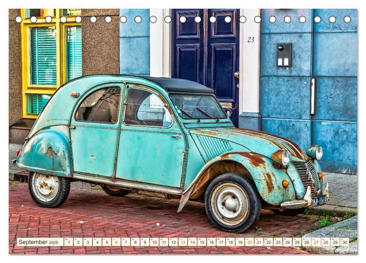 Bild: 9783435470013 | Citroën 2CV - geliebte Ente (Tischkalender 2025 DIN A5 quer),...