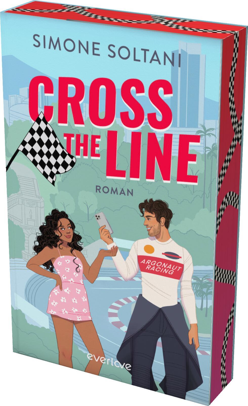 Cover: 9783492066518 | Cross the Line - Auf der Rennstrecke kämpft er um den Sieg, im...