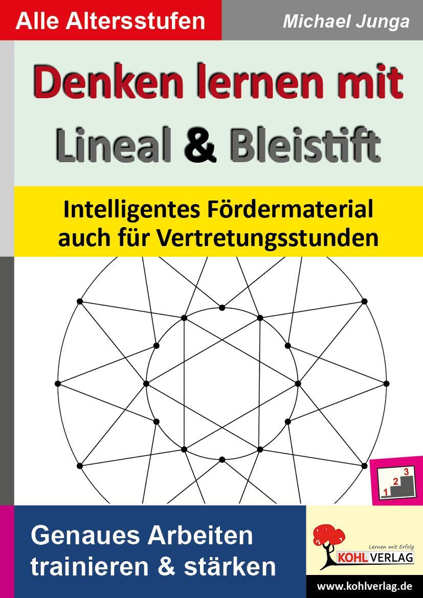 Cover: 9783866325616 | Denken lernen mit Lineal und Bleistift | Michael Junga | Broschüre