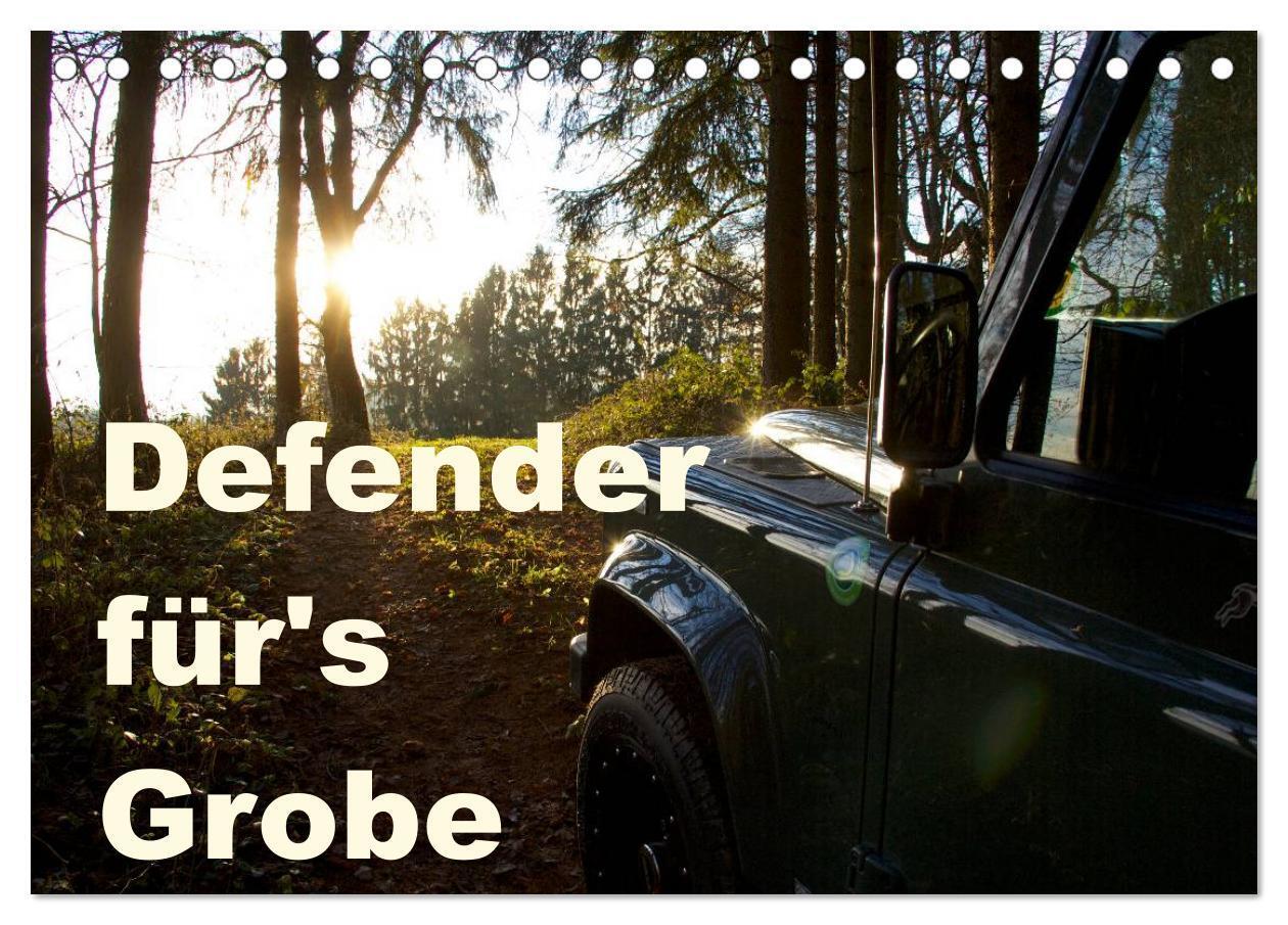 Cover: 9783435505104 | Defender für's Grobe (Tischkalender 2025 DIN A5 quer), CALVENDO...