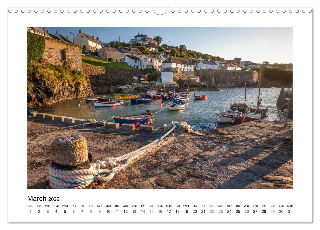 Bild: 9781325957392 | Cornwall - Between Land and Sea (Wall Calendar 2025 DIN A3...