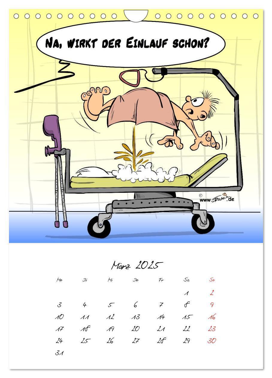 Bild: 9783457046050 | Trumix Cartoons - Gesundheit (Wandkalender 2025 DIN A4 hoch),...