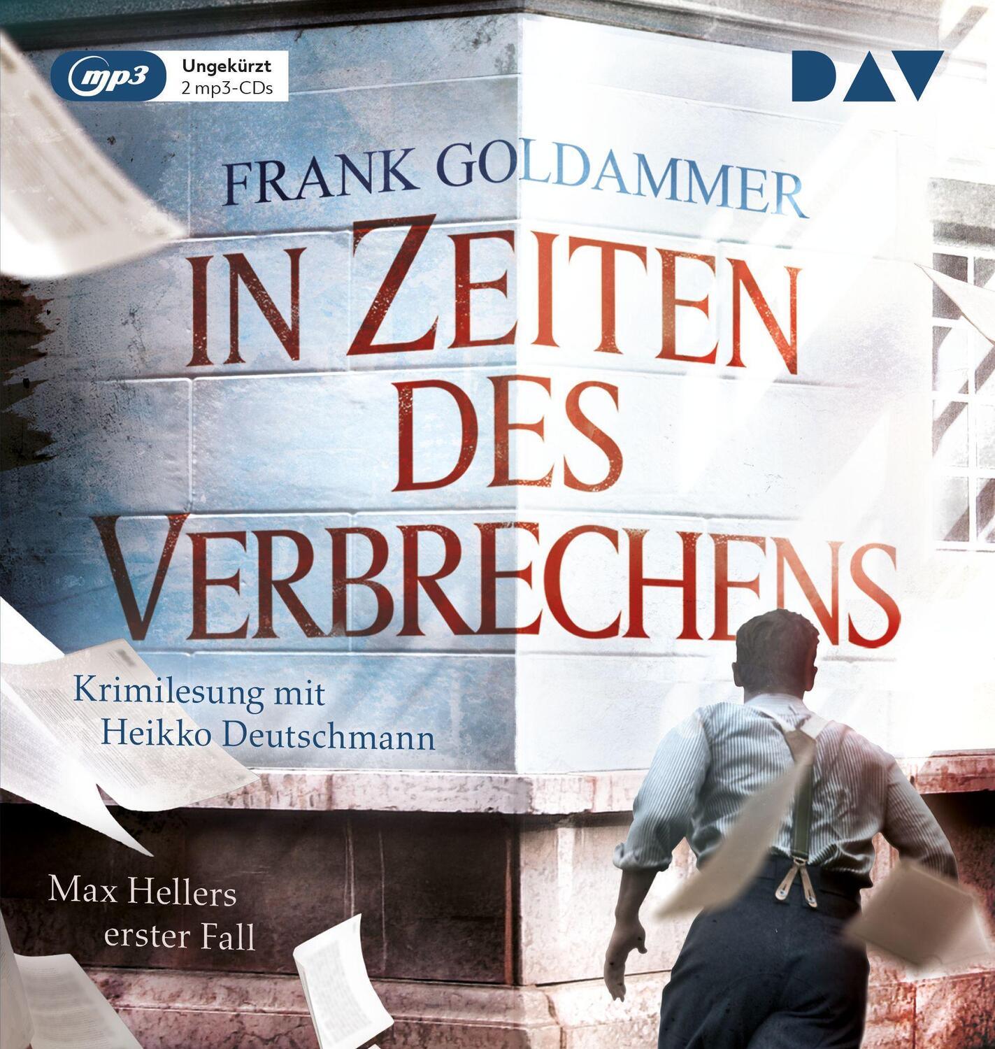 Cover: 9783742428868 | In Zeiten des Verbrechens. Max Hellers erster Fall | Frank Goldammer