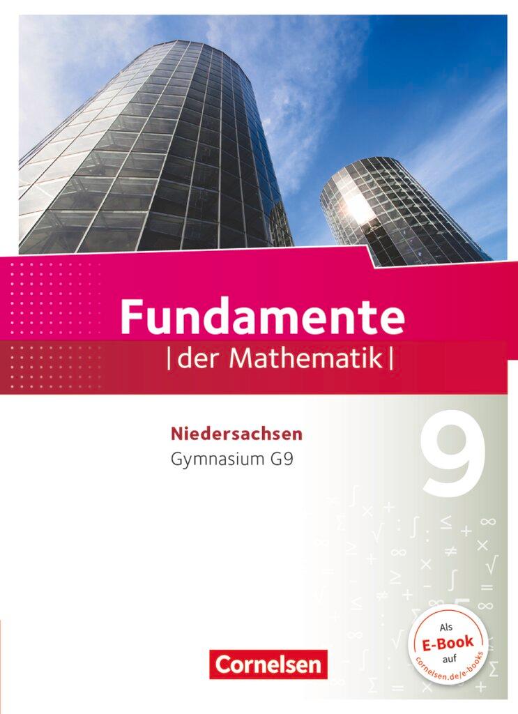 Cover: 9783060401499 | Fundamente der Mathematik 9. Schuljahr - Gymnasium Niedersachsen -...