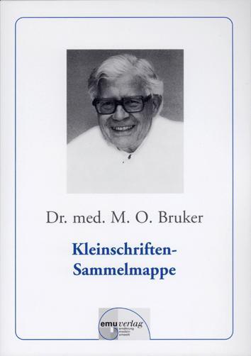Kleinschriften-Sammelmappe - Bruker, Max Otto