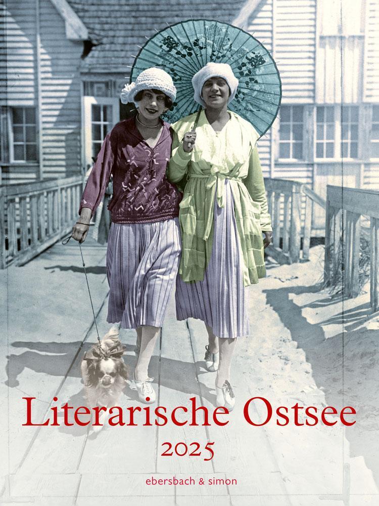 Cover: 9783869153001 | Literarische Ostsee 2025 | Kalender | Susanne Nadolny | Kalender
