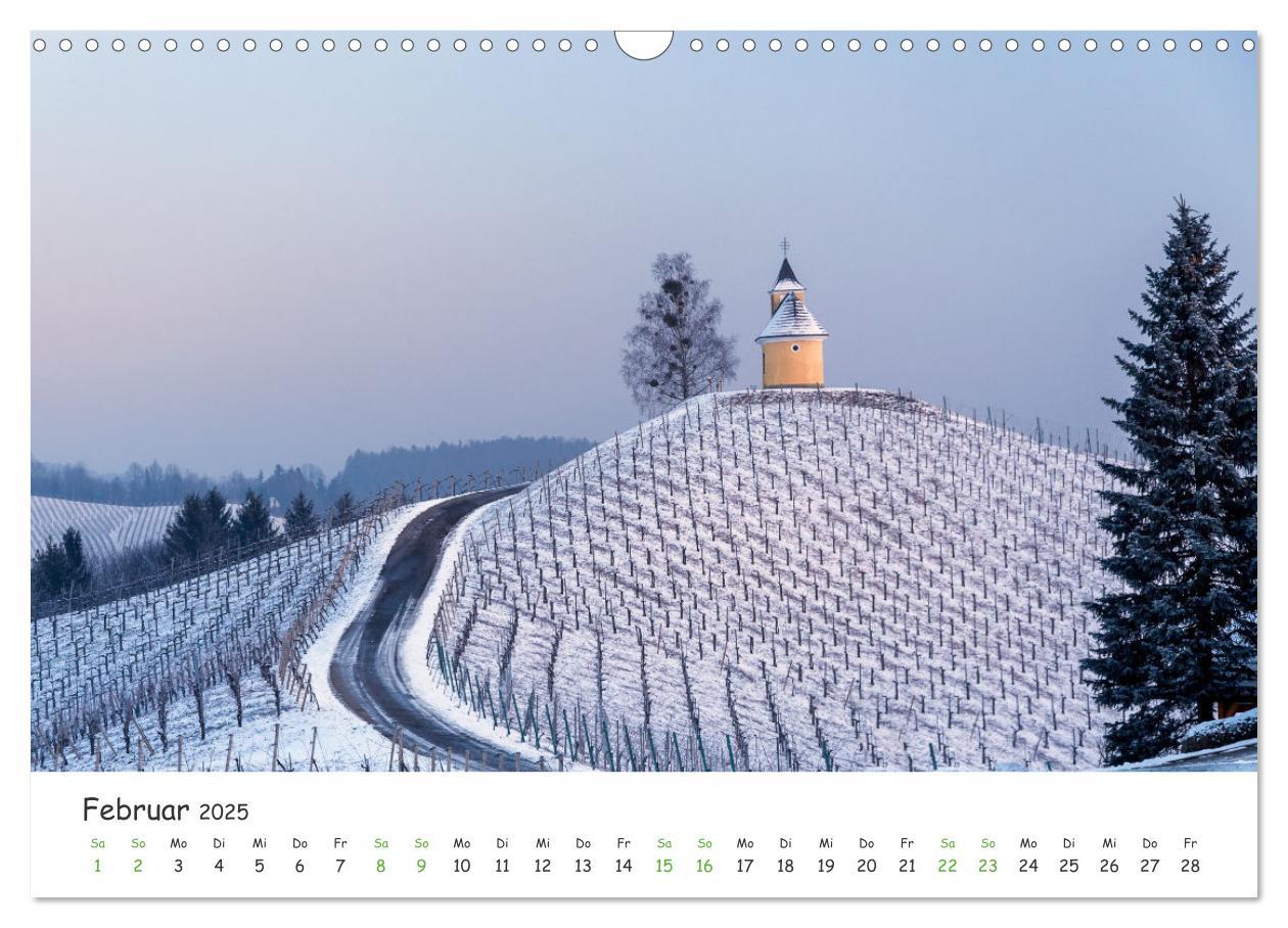 Bild: 9783435041954 | Südsteiermark365 (Wandkalender 2025 DIN A3 quer), CALVENDO...