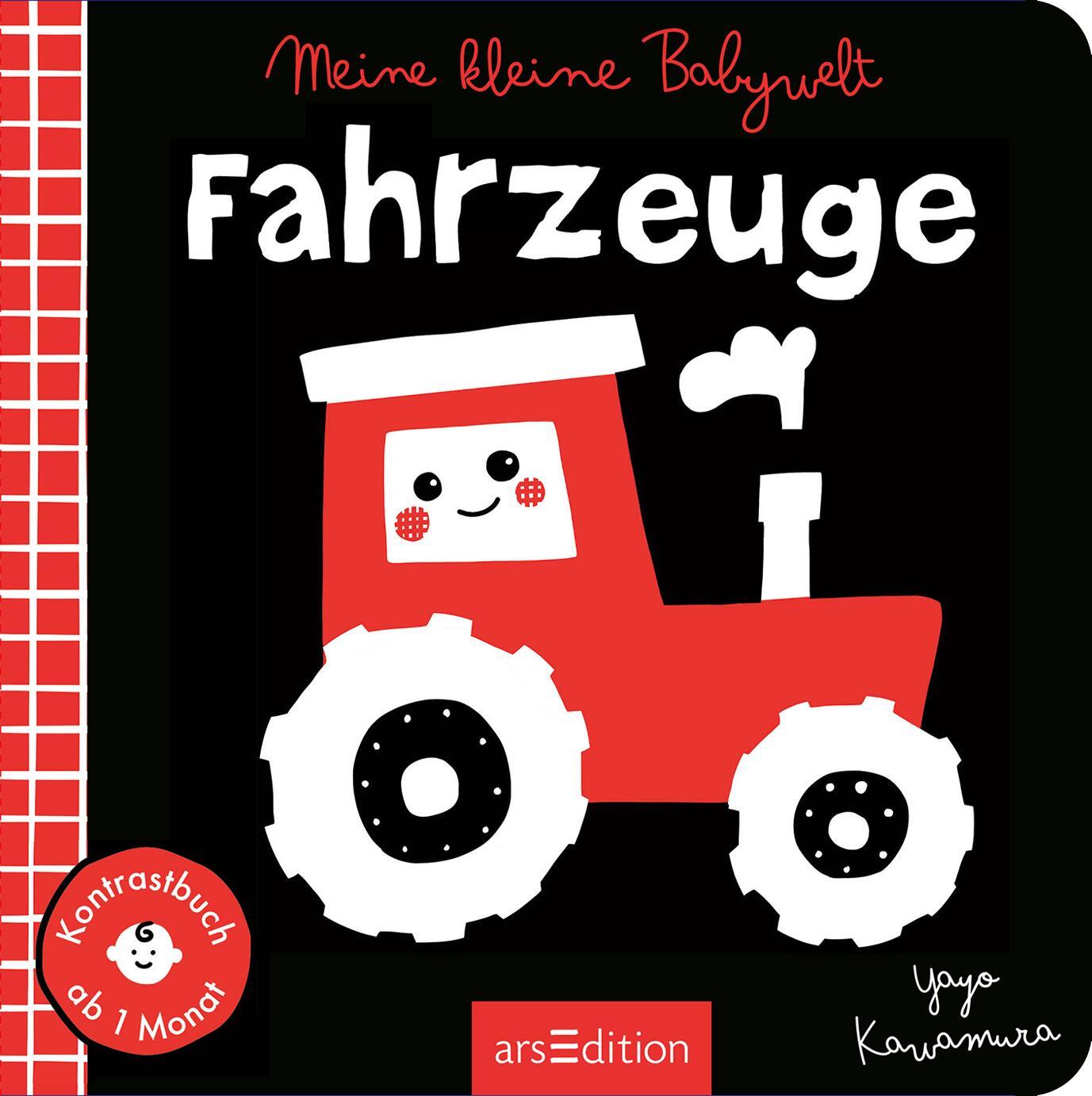 Bild: 9783845861401 | Meine kleine Babywelt: Fahrzeuge | Mein Kontrastbuch | Yayo Kawamura