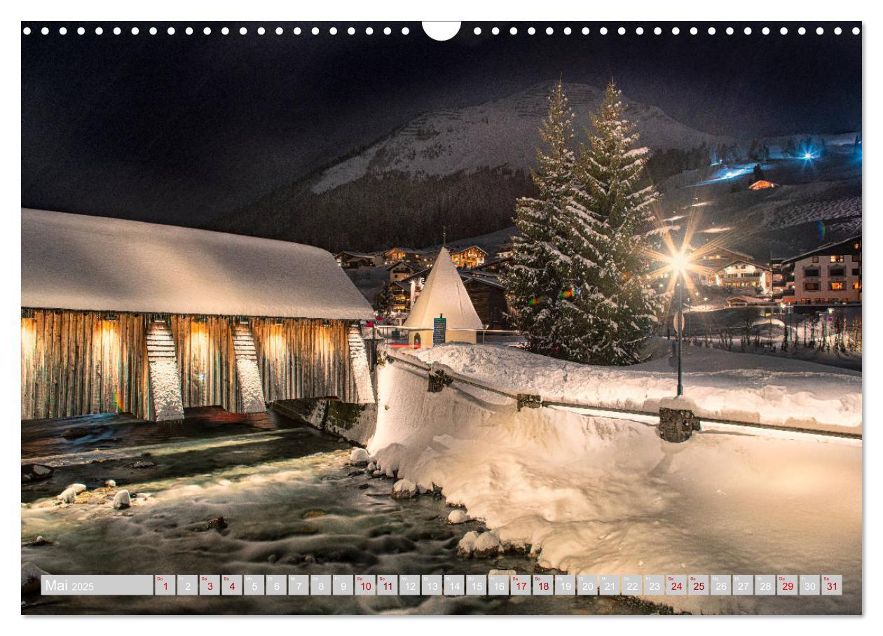 Bild: 9783435232888 | Arlberg - magic of winter (Wandkalender 2025 DIN A3 quer), CALVENDO...