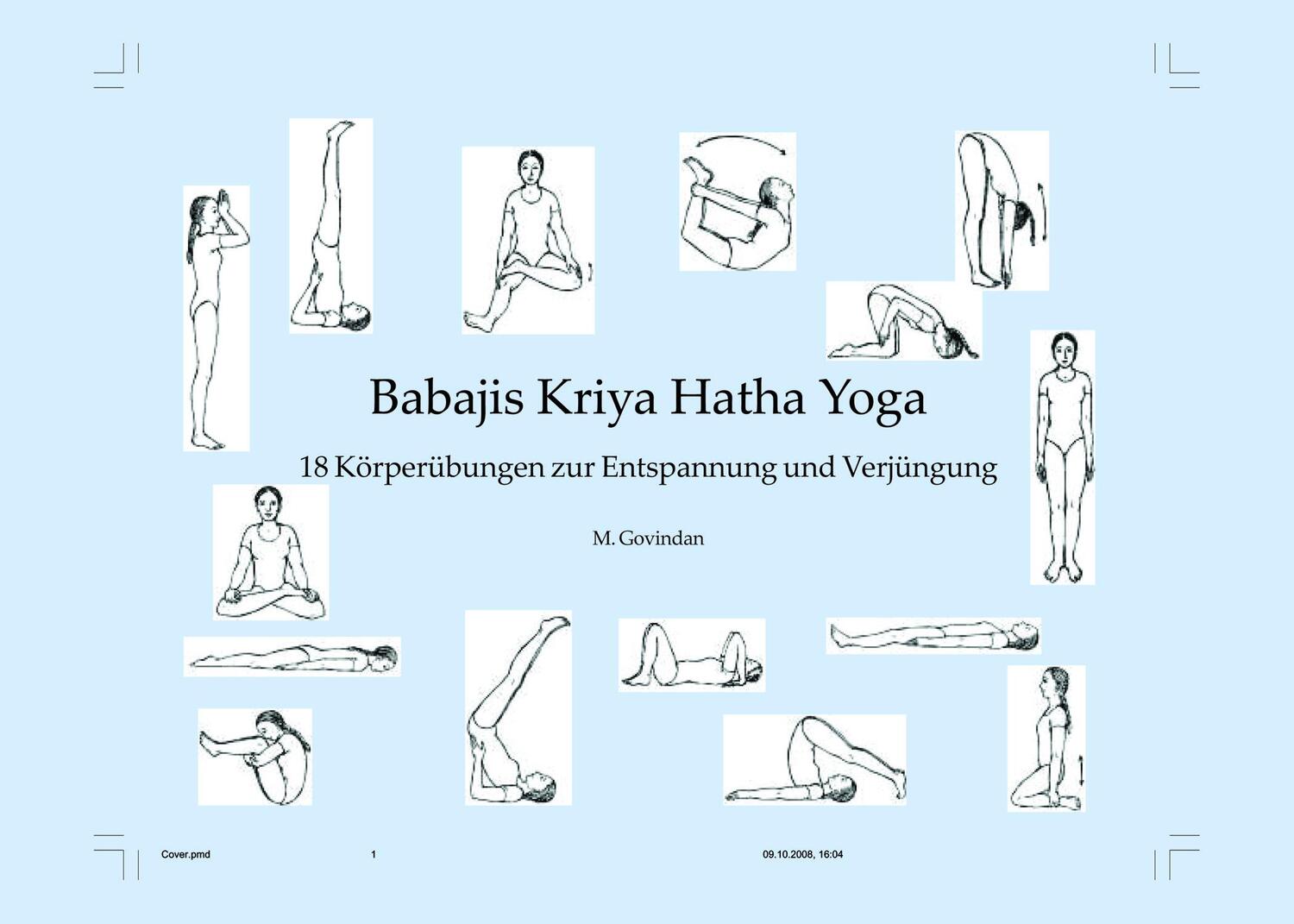 Cover: 9781895383478 | Babaji's Kriya Hatha Yoga | 18 Körperübungen der Entspannung | Buch
