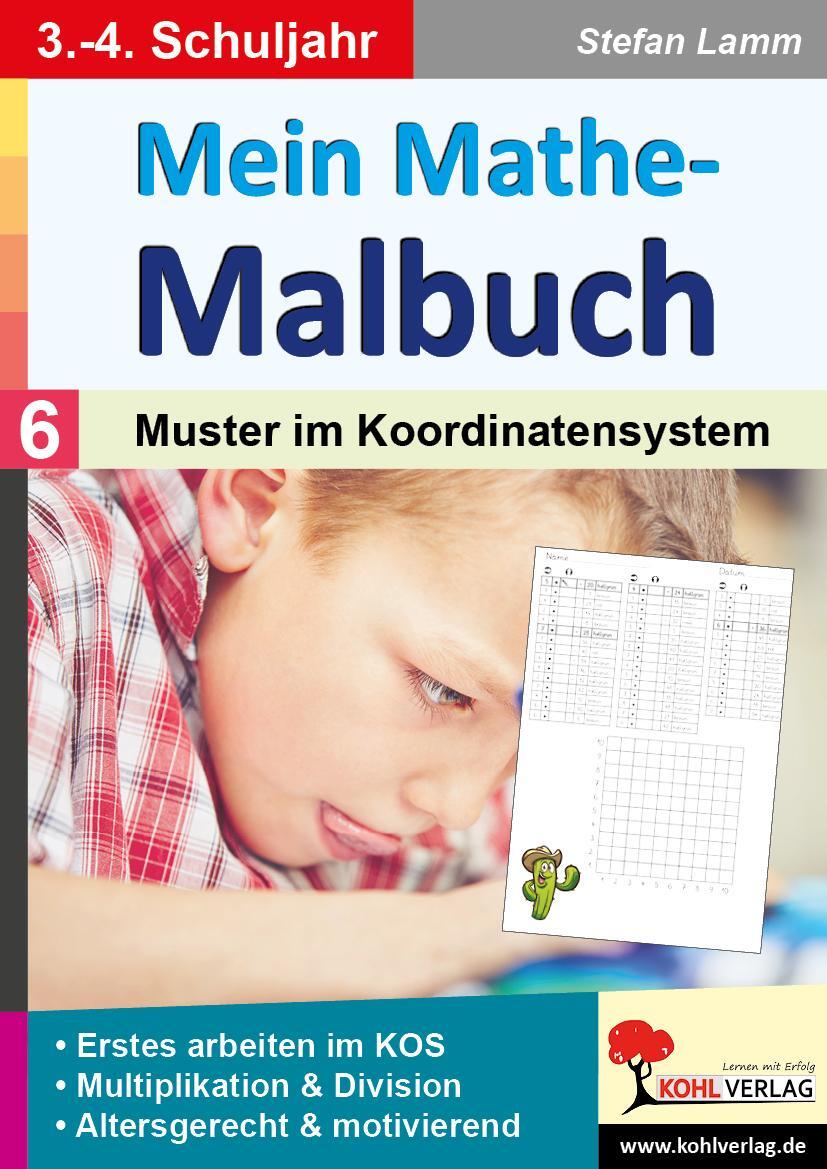 Cover: 9783985580651 | Mein Mathe-Malbuch / Band 6: Muster im Koordinatensystem | Stefan Lamm
