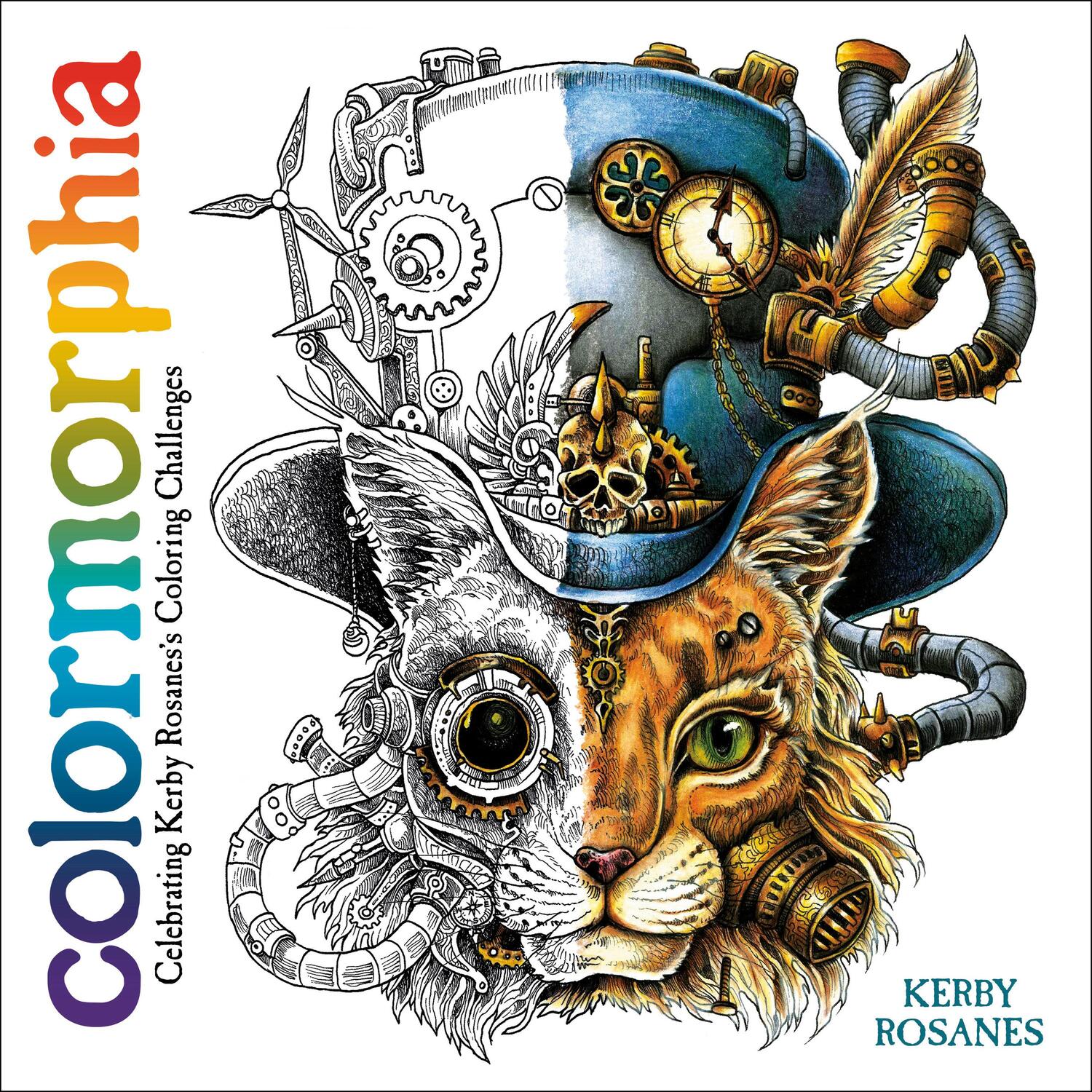 Cover: 9780593083789 | Colormorphia: Celebrating Kerby Rosanes's Coloring Challenges | Buch