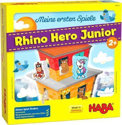 Bild: 4010168254432 | Meine ersten Spiele - Rhino Hero Junior | Steven Strumpf (u. a.)