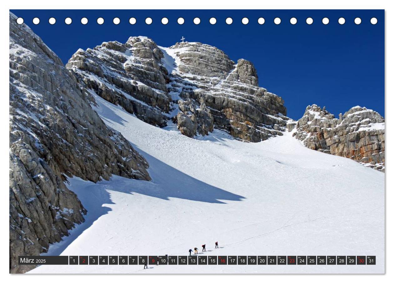 Bild: 9783435466054 | Der Hohe Dachstein (Tischkalender 2025 DIN A5 quer), CALVENDO...