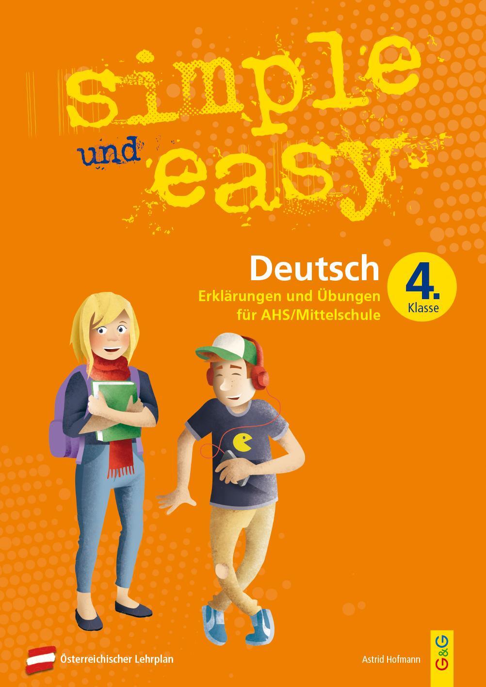 Cover: 9783707422511 | simple und easy Deutsch 4 | Astrid Hofmann | Taschenbuch | 112 S.