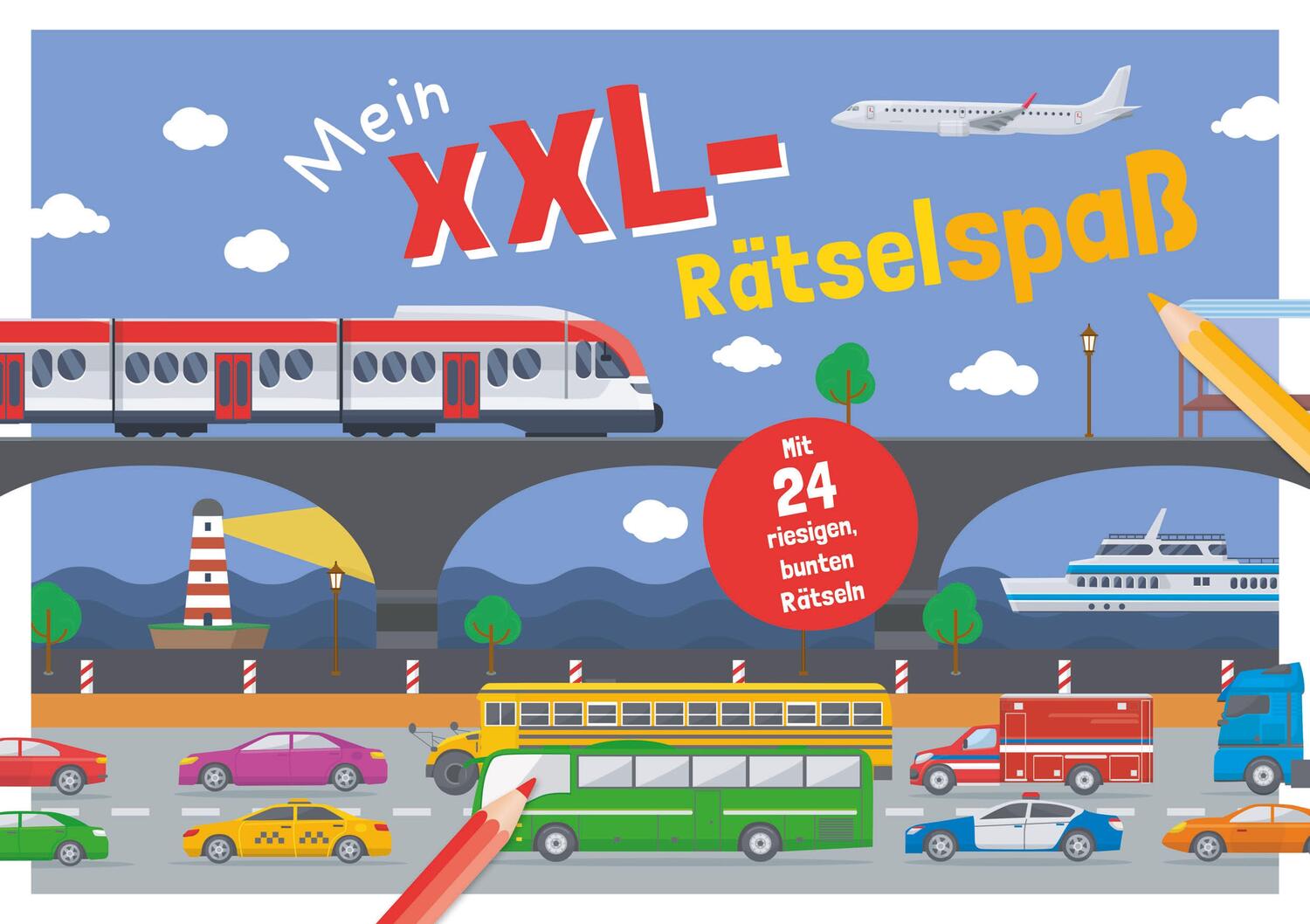 Cover: 9783849931926 | Mein XXL-Rätselspaß Fahrzeuge | Taschenbuch | 48 S. | Deutsch | 2022