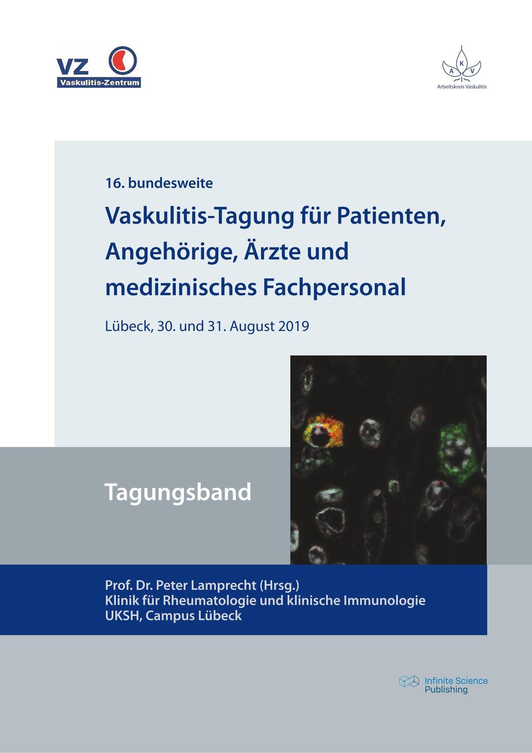 Cover: 9783945954607 | Vaskulitis-Tagung für Patienten, Angehörige, Ärzte und...