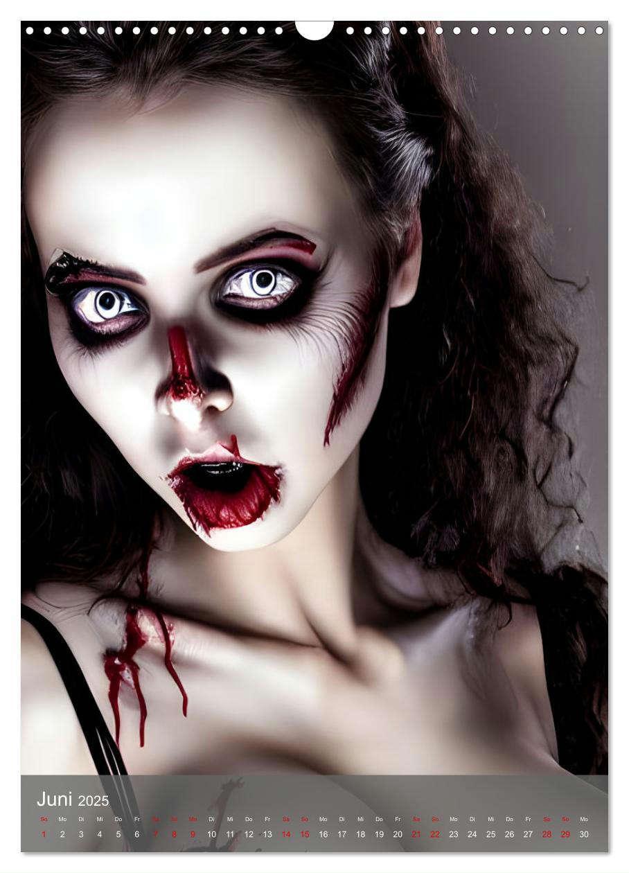 Bild: 9783435895083 | Zombie-Frauen - Blutige und faulende Horrorschönheiten...