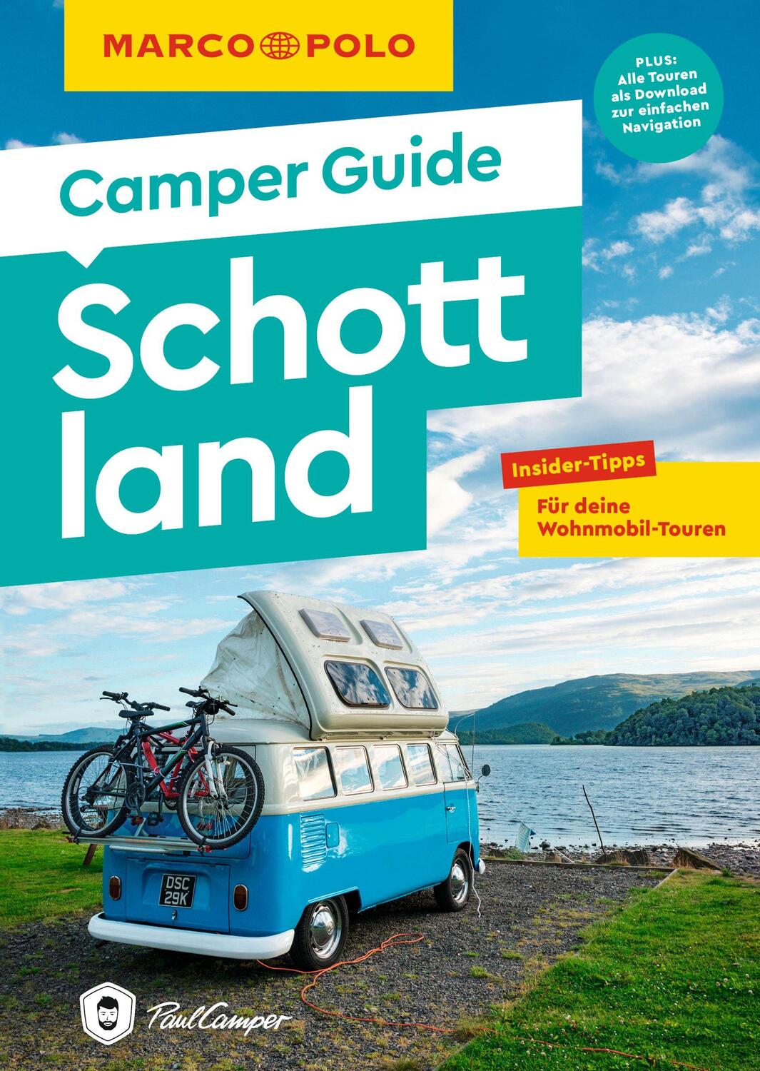 Cover: 9783829731690 | MARCO POLO Camper Guide Schottland | Martin Müller | Taschenbuch